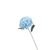 90 piezas de flores de hortensia de mariposa artificiales para sala de estar, de tallo largo, disponibles en múltiples colores, con capas florales llenas y ricas