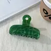 Nuevo Pasador de Ácido Acético Retro Pinza de Agarre de Alta Calidad Parte Trasera de la Cabeza Dulce Romántico Elegante Celebridad Cibernética Pinza de Tiburón Accesorios para el Cabello