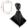 Gran oferta, adecuada para Ford Focus, palanca de cambios de coche, marco grande, cubierta antipolvo para cabezal de cambio, accesorios de palanca de cambios de alta calidad