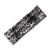 Faixa de Cabelo Retro Estampa de Leopardo Europeia e Americana Transfronteiriça Moda Street Headwear de Garota Popular Faixa Elástica Absorvente de Suor Esportiva para Mulheres em Estoque