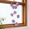 Decoración de Habitación de Boda con Orquídeas Phalaenopsis, Adornos Colgantes de Mano, Decoraciones para Manijas de Puerta de Boda, Accesorios y Suministros para Fotos de Sala de Boda