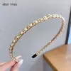Tiara de Pérolas para Mulheres, Super Estilo Fada, Estilo Romântico Francês, Modelo Novo de Celebridade da Internet 2024, Acessório de Cabelo Versátil para Lavar o Rosto, Design de Coroa Alta