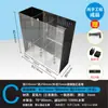 Filtro Lateral para Acuario, Caja de Filtro Trasera, Caja de Filtro Acrílica, Filtro, Circulación de Purificación de Agua, Filtro Lateral Integrado para Acuario sin Filtro
