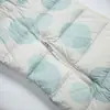 Estilo Montanha Outono Inverno Outdoor Fresco Estampa de Bolinhas Retenção de Calor Quente Casal Para Ir ao Trabalho Leve Jaqueta de Penas 13768