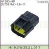 DJ70816Y-1.8-11 Conector à prova d'água para carro 174984-2 Conector Plug 8P