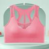 Sujetador Deportivo Sexy Hueco para Moldear la Espalda para Mujer, Absorción de Impactos, Antivibración, Chaleco Deportivo de Taza Completa, Sujetador que Envuelve el Pecho