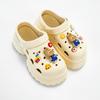 Nuevos Zapatos Cueva DIY Celebrados en Internet Zapatillas EVA de Tela Suela Gruesa Exterior 10CM Antideslizantes Tacón Alto Sandalias de Playa