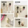 Estante de Almacenamiento para Diademas Sin Taladro Ventosa Montaje en Pared Joyería Gomas para el Cabello Accesorio para el Cabello Pinza para el Cabello Diadema Banda Elástica Almacenamiento Estante Colgante