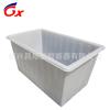 Cubos Cuadrados Grandes de Plástico al por Mayor en Huzhou, Cajas Cuadradas Acuáticas de PE Reforzado con Material de Tendón de Res, Cubos de Plástico para Acuicultura