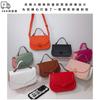 Bolso Otoño e Invierno 2024 para Mujer Costuras Bicolor Encanto de Personalidad Popular Bolso de Mano para Viaje al Trabajo Bolso de Hombro Cruzado
