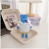 Colgantes de peces geniales, peces flácidos, peces que yacen planos de los residentes de Fondo de Bikini, accesorios para llaveros, chalecos de cama, Año Nuevo