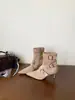 Botines cortos de estilo retro europeo y americano Chuyuji con punta fina, tacón de aguja y cremallera lateral para mujer, nuevos botines elegantes de tacón alto y diseño estilizado 2026