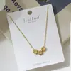Colar Geométrico Exquisito Estilo Simples Feminino Versátil para o Dia a Dia Loja Yiwu Atacado de Colares