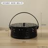 Simples Cor Sólida Ferro Mosquito Incenso Fogão Doméstico Interior e Exterior Universal Fly Ash-proof tamanho pequeno Padrão Ameixa Mosquito Incenso Rack com Tampa