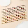 Bestseller transfronterizo: Pulsera estilo europeo y americano de hojas y pétalos, pulsera de alta gama a la moda con mezcla de colores de hojas y tulipanes en stock