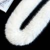 Venta al por mayor Nuevas Tiras de Piel Sintética de Zorro 10 cm Superficie Grande de Piel Tiras para Capa Sombrero Accesorios de Ropa DIY Tiras de Peluche