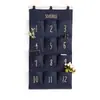 Bolsa de Tecido Pendurada Popular Mais Vendida Bolsa de Armazenamento Parede Porta Dormitório Bolsa de Armazenamento Casa Celular Miscelânea Bolso Pendurado Decorativo