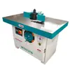 Máquinas para Marcenaria 5117B Fresadora Vertical de Eixo Único com Mesa Deslizante, Máquina de Chavetamento, Acabamento e Chanfragem, Alimentador para Fresadora Vertical