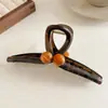 Pinza para el pelo extragrande para mujeres con cabello grueso, pinza de alta gama para la parte trasera de la cabeza, pinza de tiburón, accesorio para el cabello, pasador