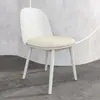 Silla de Comedor de Plástico Simple Personalizada para Uso Doméstico con Respaldo Engrosado, Asiento Cómodo, Adecuada para Dormitorio, Comedor, Recibir Invitados, Silla Antideslizante