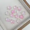 Acrílico Sellado en Oro Flor de Cinco Pétalos Bicolor Base para Ramo DIY Accesorios para el Cabello Vintage Materiales Cuentas Sueltas