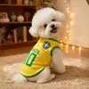 Nueva Camiseta Mundial de Perros, Estilo Transpirable de Verano, Ropa para Mascotas para Perros Grandes, Medianos y Pequeños, Uniforme Deportivo para Mascotas
