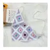 Pañuelo Triangular de Punto Estilo Dopamina, Pañuelo Estilo Francés para Mujer, Crochet de Encaje Estilo Pastoral de Verano al por Mayor, Adecuado para la Playa