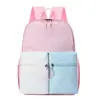 Mochila Deportiva para Exteriores de Diseño Simple con Bloques de Color Estilo Coreano Mochila de Senderismo y Montañismo Mochila para Estudiante Universitario Mochila Mochila