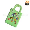 Bolsa de Playa Moldeada por Inyección de EVA con Agujeros, Bolsa de Agujeros para DIY, Accesorios Lindos, Bolso de Mano para Vacaciones de Verano en la Playa