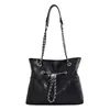 Otoño 2026 Nuevo Estilo Hilo Bordado Moda Sensación de Alta Gama Bolso de Cadena Nuevo para Mujer Bolso Elegante de Hombro para el Trabajo