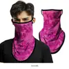 Máscara facial de triángulo colgante para oreja con patrón Mang de camuflaje de Spider-Man, bufanda de verano para protección solar de calavera de motocicleta al aire libre