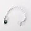 Pulsera de Perlas con Colgante de Mariposa Super Hada Estilo Japonés y Coreano para Mujer Elegante Simple Retro Novia Estudiante