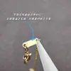 Pulsera de Trébol de Cuatro Hojas Mini de Van Cleef & Arpels con Plata de Ley Gruesa Chapada en Oro de 18 Quilates y Calcedonia Natural Nácar, Dropshipping Comercio Electrónico
