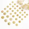 Antiguo Recorte de Oro Cobre Florero Tapa de Flor Accesorios de Joyería DIY Accesorios Cobre Chapado en Oro Cuentas Espaciadoras para Pulsera Espaciador