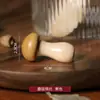 Porta-canetas de Porcelana Suporte para Colher Enfeites Madeira Maciça Yuanbao Camada Cogumelo Palitos Japoneses Fofos Suporte Pequeno Tronco Palitos de Uso Duplo 1 Suporte