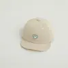 Gorro para bebé infantil primavera y otoño algodón fino niño niña bebé niños gorra de visera oso de dibujos animados lindo