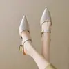 Novedad Moda Casual Primavera/Verano 2026 Sandalias Abiertas Tipo Mocasín Estilo Francés Elegantes para Exterior para Exportación