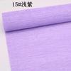 Suministro Transfronterizo de Papel Crepé de 25 cm para Manualidades Hechas a Mano Materiales Florales para Bodas Borde Enrollado Papel Arrugado Ramo DIY
