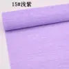 Papel crepé de color al por mayor Papel para dobladillo engrosado Empaque de flor de papel Material de fabricación floral hecho a mano diy Papel plisado
