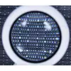 Lupa Multifuncional de Mano con Seis Luces LED Alimentada por USB 7X para Personas Mayores, Lectura de Escritorio, Reparación, Visualización de Libros