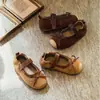 Zapatos de Princesa para Niñas para Primavera y Otoño, Zapatos Planos de Terciopelo Estilo Coreano con Lazo para Niños, Zapatos Bajos para Bebé, Zapatos Versátiles Retro para Niños