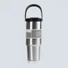 Estilo Americano Sencillo/Doble Bebida Portátil para Coche Taza de Acero Inoxidable con Aislamiento al Vacío Taza Cubo de Hielo para Coche Portátil para Exteriores Nuevo Modelo