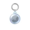 Adecuado para Estuche Protector de Apple AirTag Transparente Estuche Protector de Rastreador Todo Incluido Anti-pérdida Resistente a la Suciedad airtags Llave