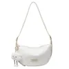 Bolsas Pequenas da Moda Deste Ano para Mulheres 2025 Nova Moda de Verão Bolsa Transversal para Trabalho e Dia a Dia Bolsa de Ombro Formato Bolinho