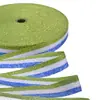 Fabricante de Fitas Coloridas de Tricô Intercolor com Tiras de Borda, Acessórios de Fita Personalizados para Roupas DIY, Cordão Lateral para Roupas Atacado