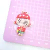 Tamanho pequeno-Anjo de Natal Tecido Artesanal DIY Cola de Creme Acessórios de Resina Capa de Celular Corda de Cabeça Chaveiro Material