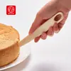 NSH 6025 cuchillo para desmoldar pasteles espátula pequeña para hornear espátula para crema de pastel de cumpleaños cuchillo para alisar decoración cuchillo para cortar