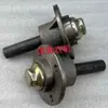Cabeça de Eixo Pequena de Quatro Furos, Cabeça de Guincho, Conjunto de Cubo de Roda, Motocicleta, Triciclo, Carrinho Pequeno, Peças de Cortador de Grama