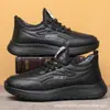 Sapatos de Algodão de Inverno Transfronteiriços para Homens e Mulheres, Sapatos Esportivos e Casuais Quentes Espessados de Veludo Old Beijing, Sapatos de Algodão Revestidos de Couro, Impermeáveis e Antiderrapantes