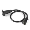 Conector de Reboque Personalizado Americano 7 Pinos 3 Pés À Prova D'água Chicote de Extensão Duplo Macho para Reboque Cabo de Conexão para RV
